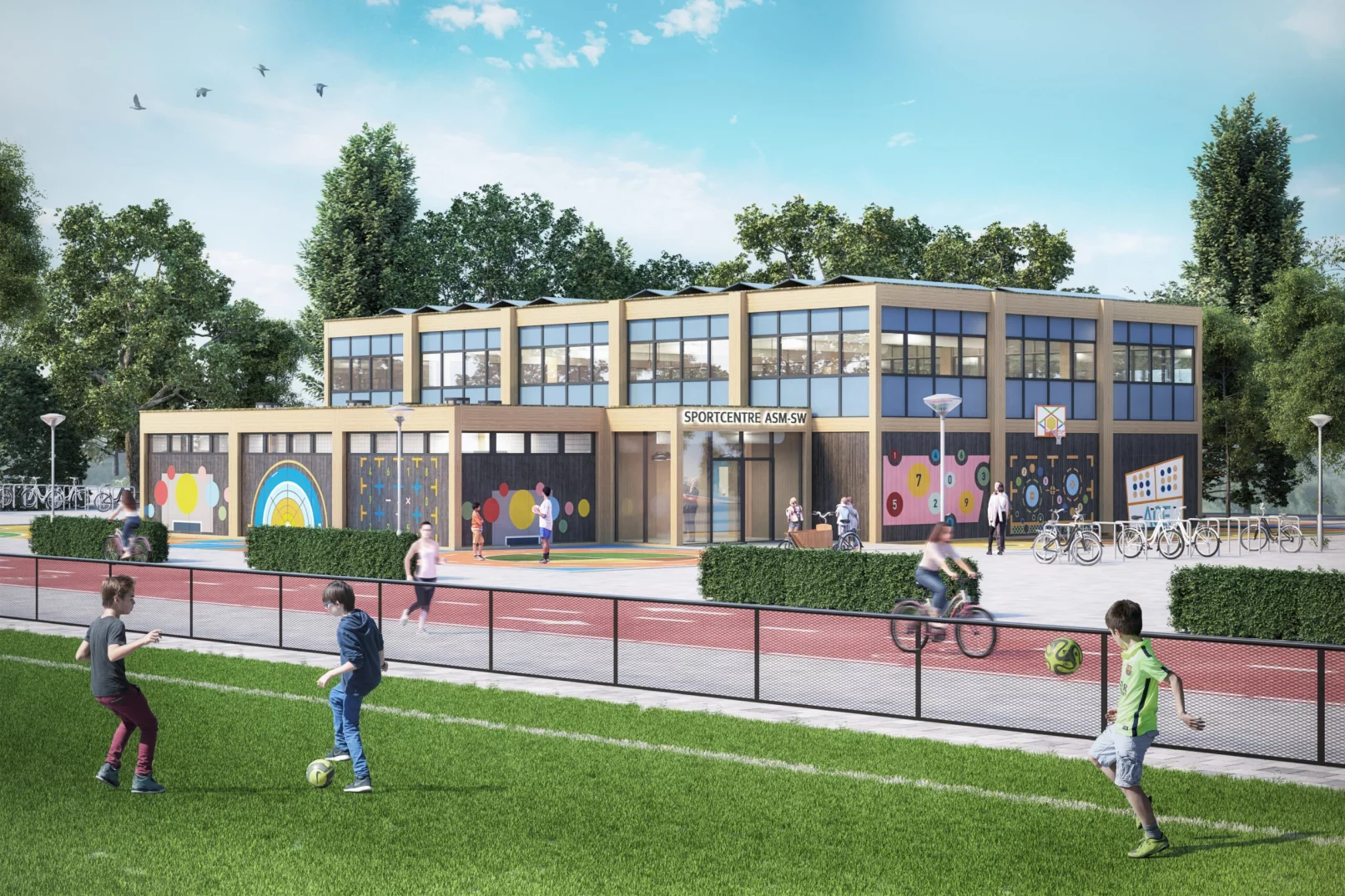 ShellterWOOD ASM Gymnasium Exterior